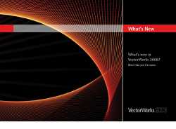 Vectorworks 2008 Whats New Brochure