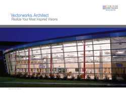 Vectorworks Architect 2010 Brochure